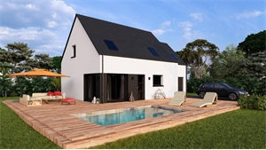 maison à la vente -   56500  BIGNAN, surface 111 m2 vente maison - UBI477336449
